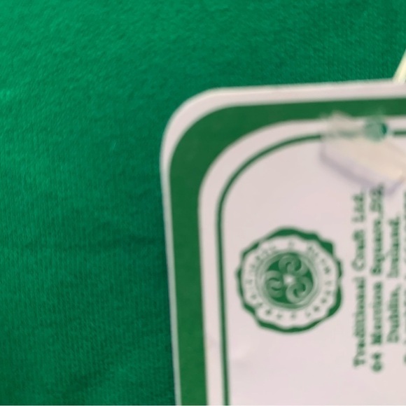 LANSDOWNE Ireland shamrock ring neck short sleeved embroidered tee unisex - Picture 8 of 11